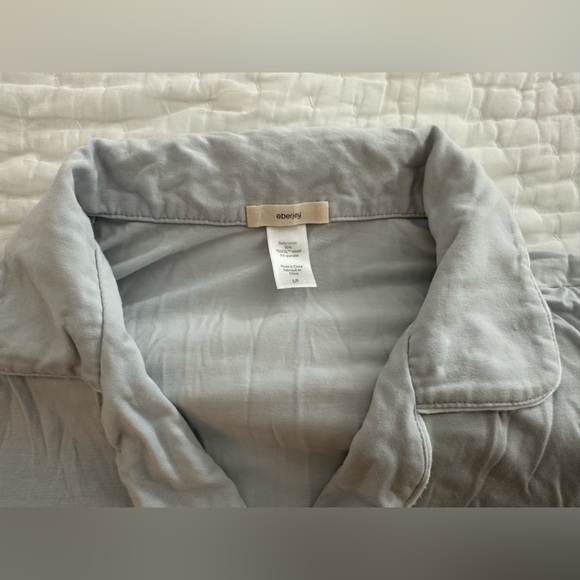 Eberjey Women's Gisele TENCEL™ Modal Shortie Short PJ Set light grey - Picture 3 of 3